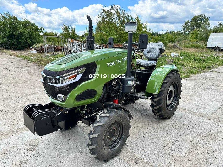 Трактор Xingtai T 244 L Повний привід 3-циліндри Шини: 6.00-14/9.50-20 Безкоштовна доставка по всій Україні до самого будинку