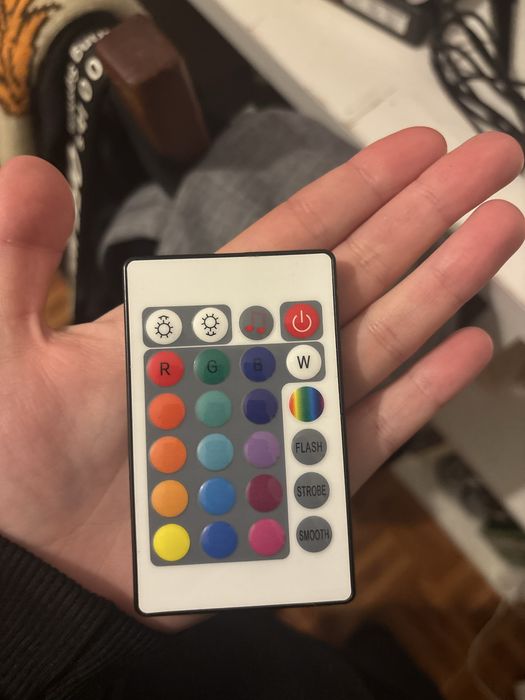 Colunas led com cabo incluido