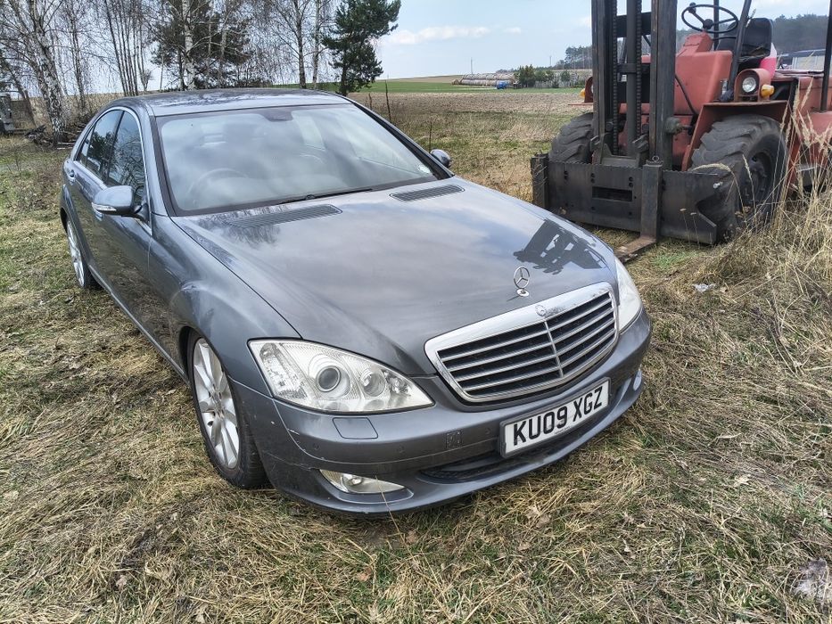 Karoseria Mercedes  S-class W221 C368 Szara Maska Zderzak Błotnik Wysy
