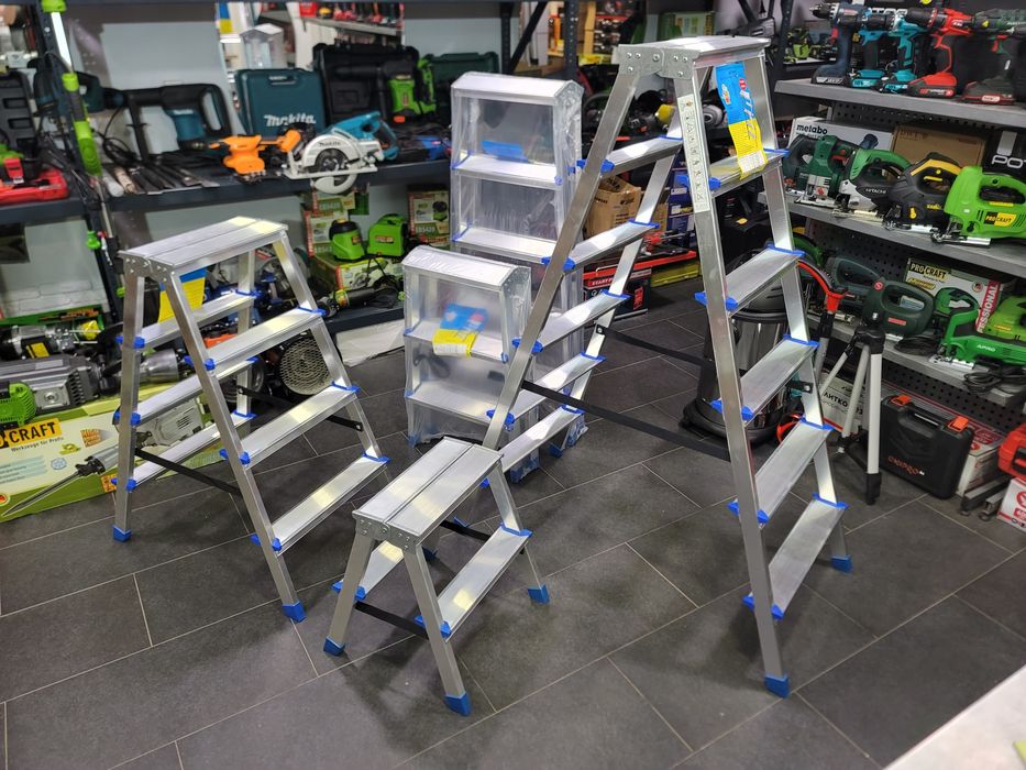 Драбина двостороння Стремянка З Українського профілю 1,2мм товщиною