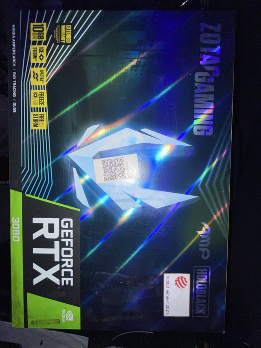 Zotac GeForce RTX 3080 AMP Holo 10GB | Pads térmicos topo de gama | Alto desempenho