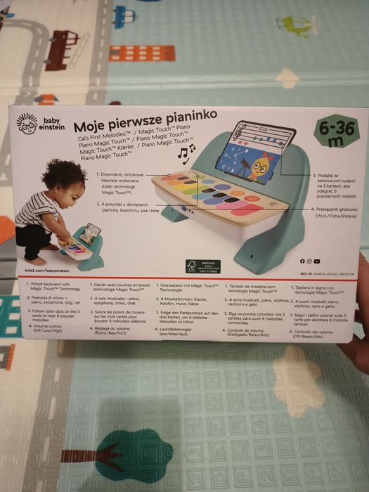 Moje pierwsze pianino Hape
