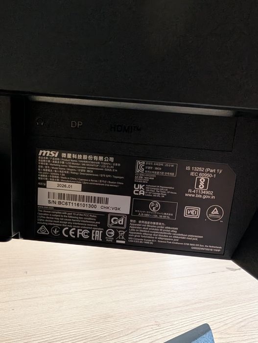Monitor msi 144hz