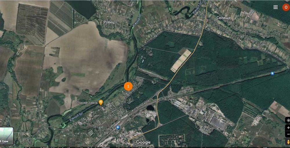 Продам ділянку 6 сот під будівництво поруч сосновий ліс, р. П. Буг