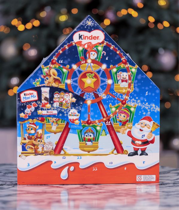 Адвент календар Кіндер будинок Kinder домик