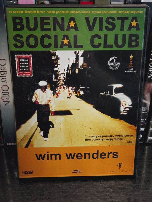 Buena Vista Social Club DVD Wenders, wyd.Solopan