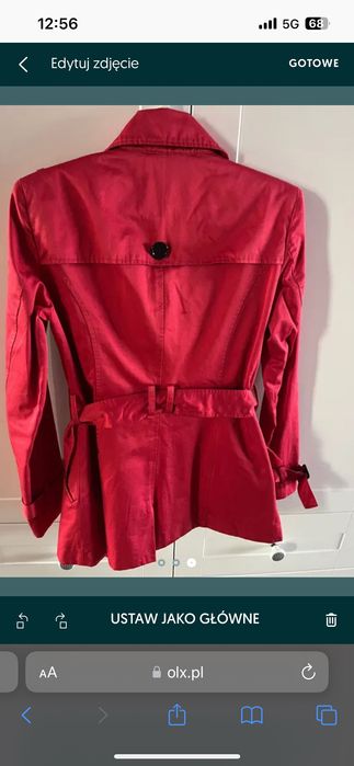 Płaszcz damski Top Secret rozmiar 36