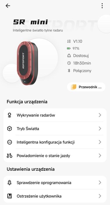 Radar IgpSport Sr mini