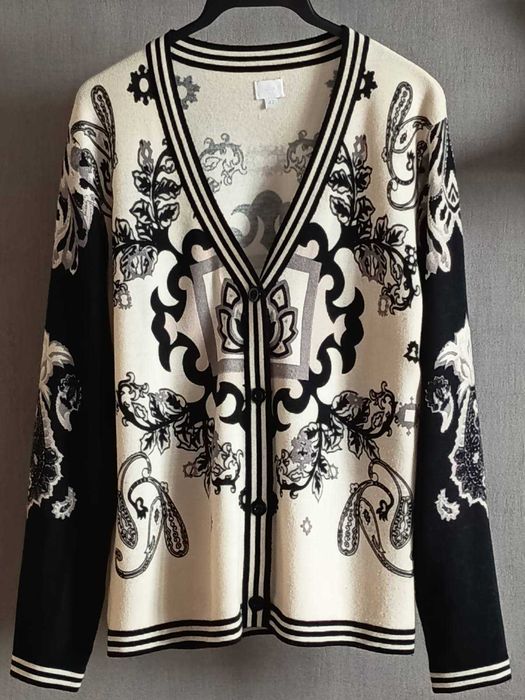 Дизайнерський вовняний кардиган ALBA MODA