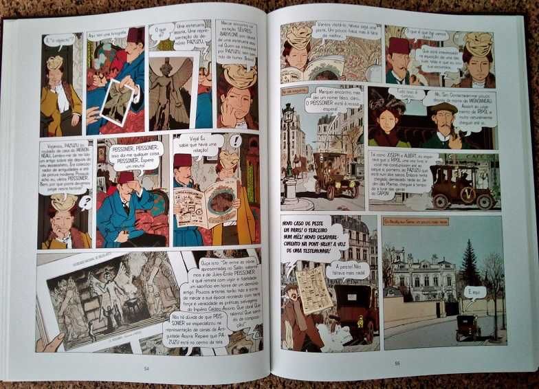 BD - Adèle Blanc-Sec volume 1 (álbum duplo)