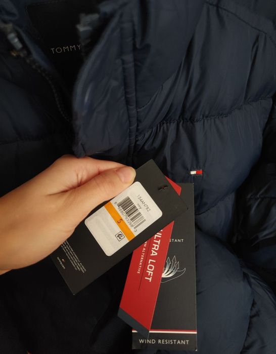 Пуховик Tommy Hilfiger куртка зимова парка пухан Хілфігер чоловіча