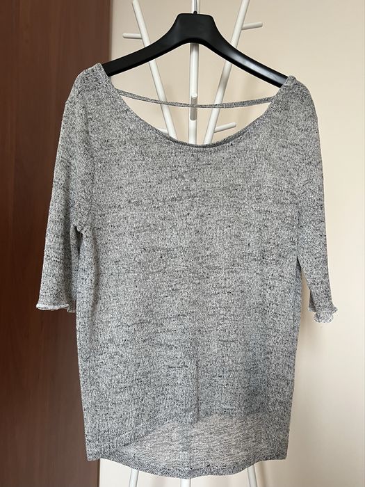 Szary cienki sweterek H&M rozm S