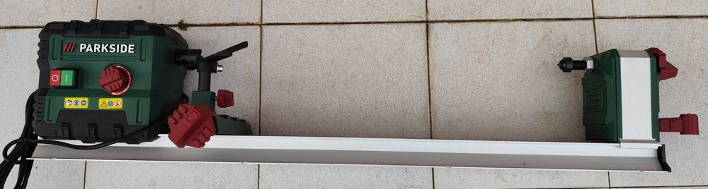 Torno para Madeira 550W Parkside. Modelo PDM 600 B2