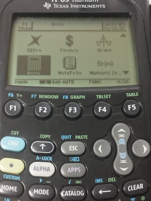 Calculadora gráfica Texas Instruments TI-89