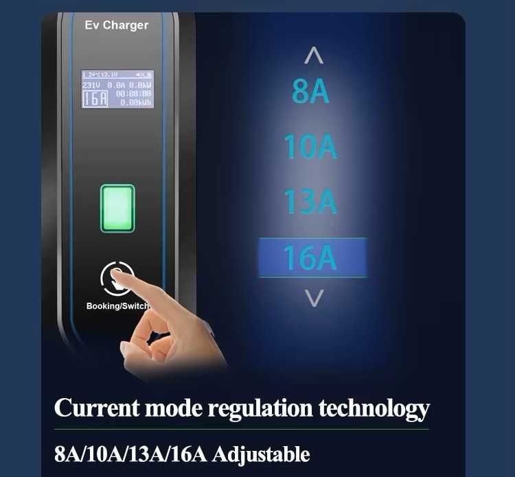 Carregador Carro Elétrico/Híbrido Plug-In (Tipo 1 e Tipo 2)