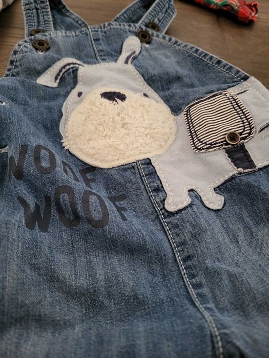 5szt paka ubrań rozmiar 68 chłopca wyjściowe Next ogrodniczki koszula