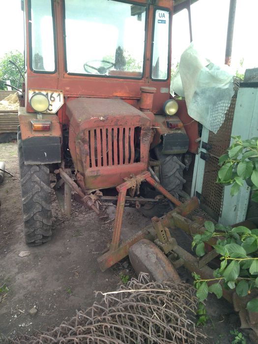 Трактор  т 16 та саморобний