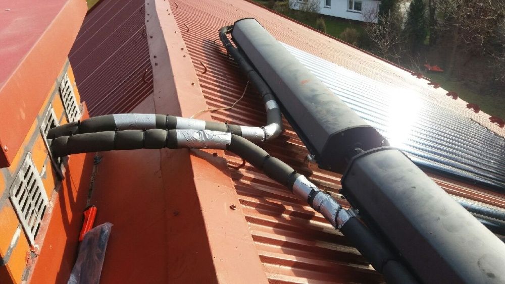 Naprawa kolektorów słonecznych.Solarów Serwis.Rury Heat pipe.Hydraulik