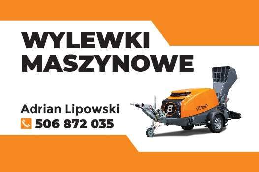 wylewki maszynowe, posadzki, tynki maszynowe
PROMUJ
ODŚWIEŻ