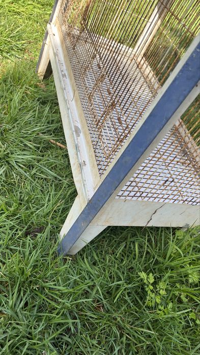 Gaiola criadeira dupla para aves