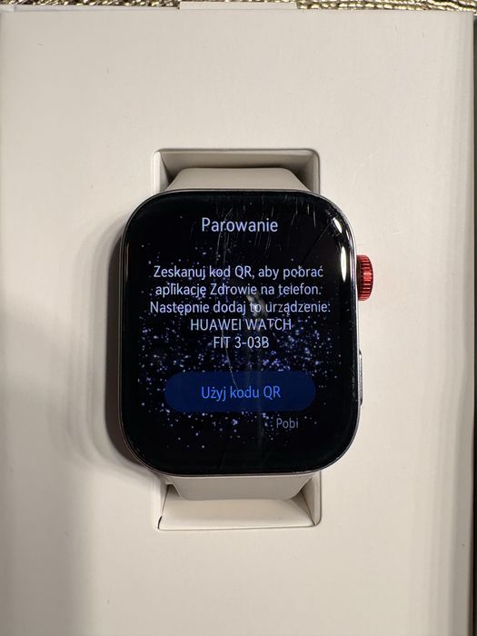Smartwatch Huawei Watch Fit 3 Księżycowa biel