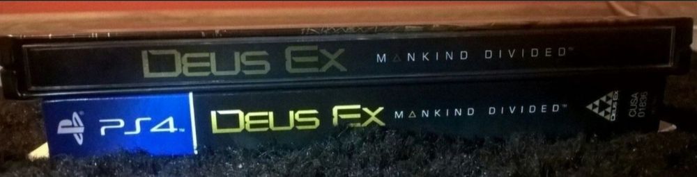 Deus Ex Mankind Divided Day One Edition Steelbook PS4 i PS5