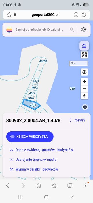 Działka nad jeziorem Lubotyńskim - Pierwsza linia brzegowa