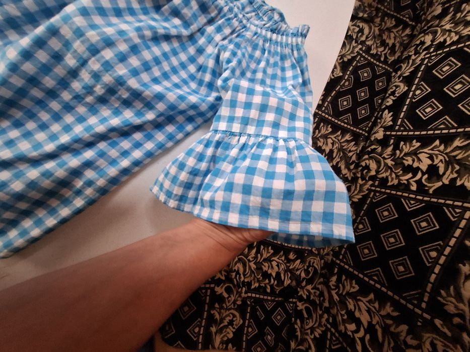 Túnica ao xadrez da