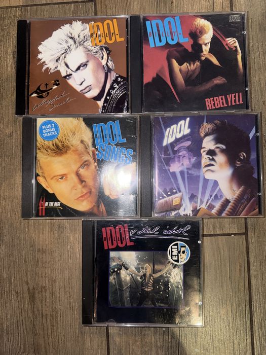 Billy Idol 5 płyt CD oryginalne stan bdb cena za komplet