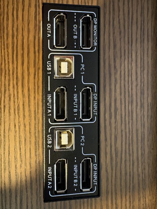 KVM Kceve 2 pc e 2 monitores