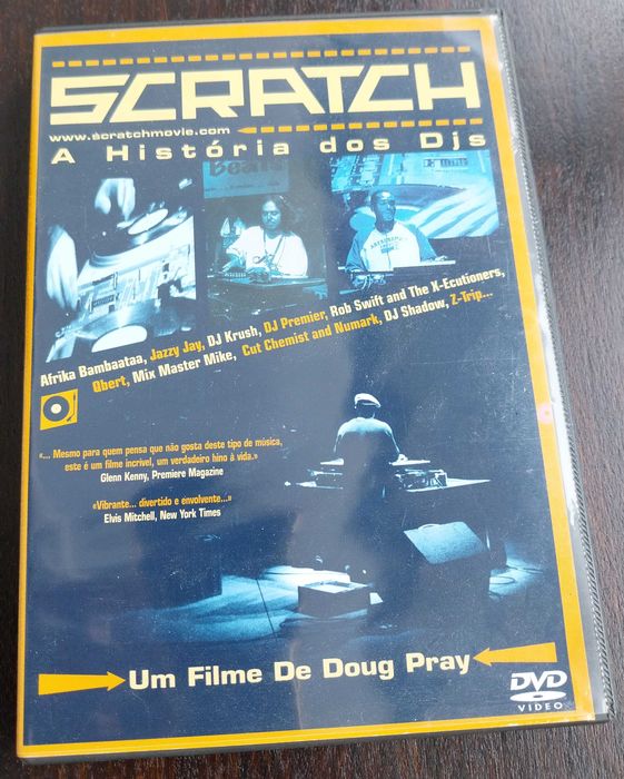 DVD “Scratch - A história dos DJs”, de Doug Pray.