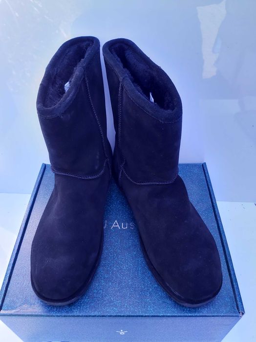 SP Kozaki EMU AUSTRALIA Paterson Lo 42 us10 w/f czarne botki