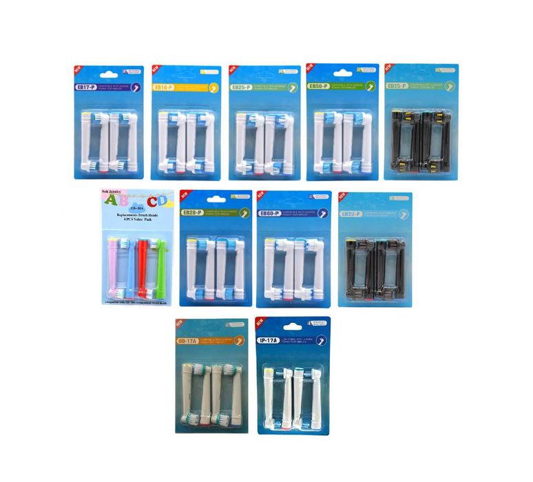 Змінні насадки /аксесуари для електричної зубної щітки Oral B