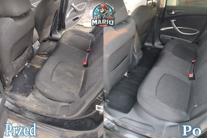 Pranie tapicerki samochodowej i meblowej, polerka lakieru. woskowanie.