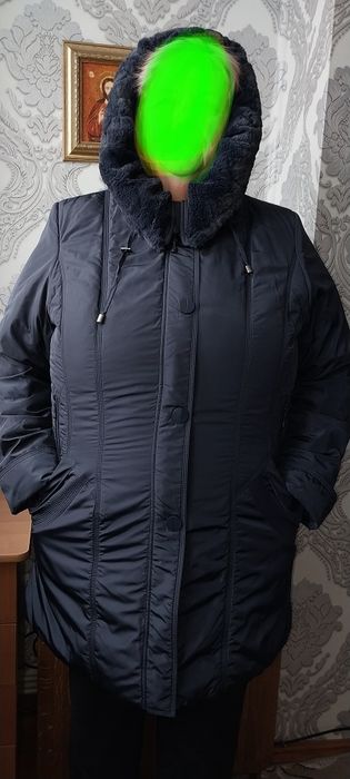 Куртка зимова синя