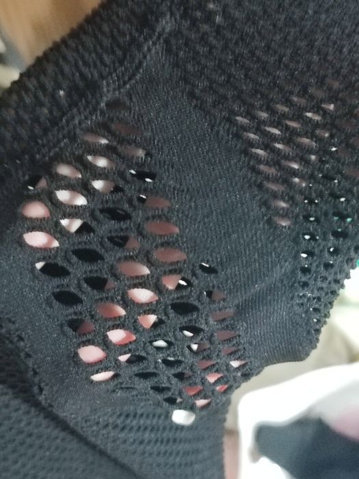 Leggings desportivas rede