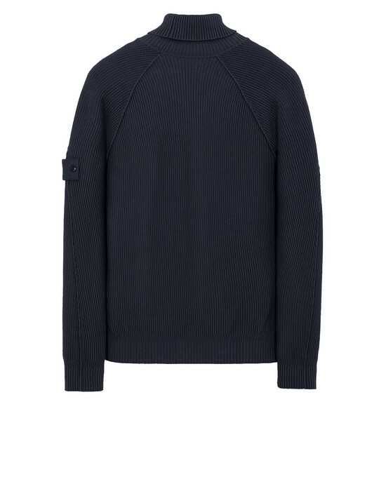 Светр STONE ISLAND Ghost Piece Wool Roll-Neck Jumper Blue SI0157-BL