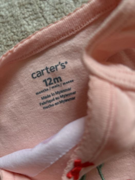 Боді майка для дівчинки від carter’s, розмір 80(12 місяців)