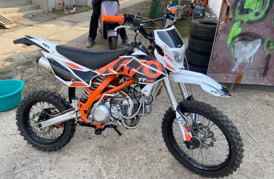 Пітбайк Kayo TT140, 20 кінських сил