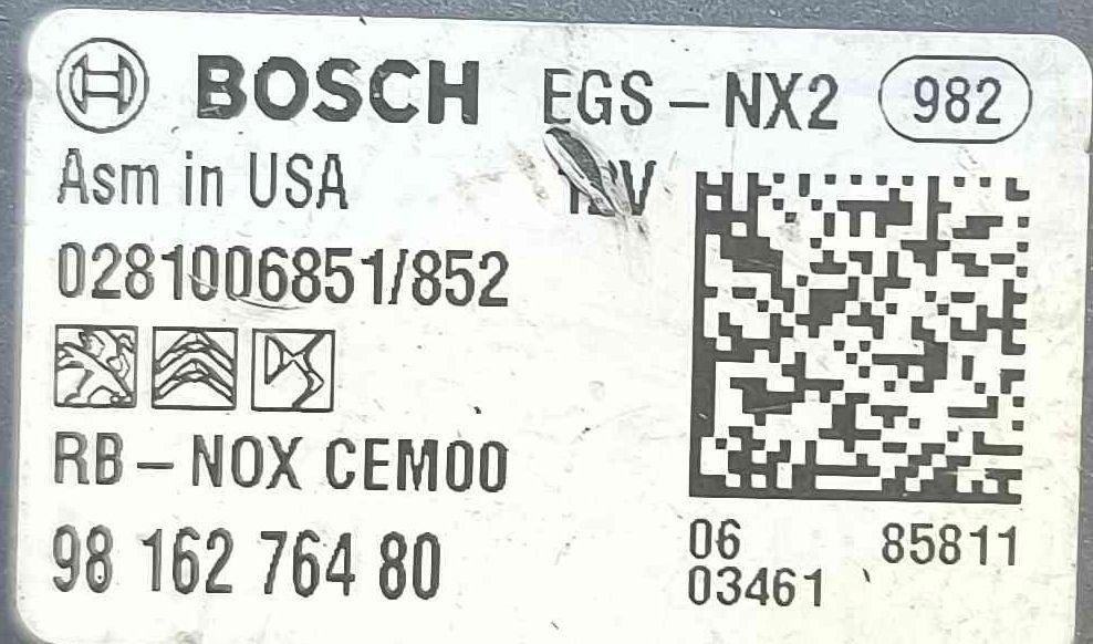 Sensor de NOX PEUGEOT 208 I (CA_, CC_) ano 2017