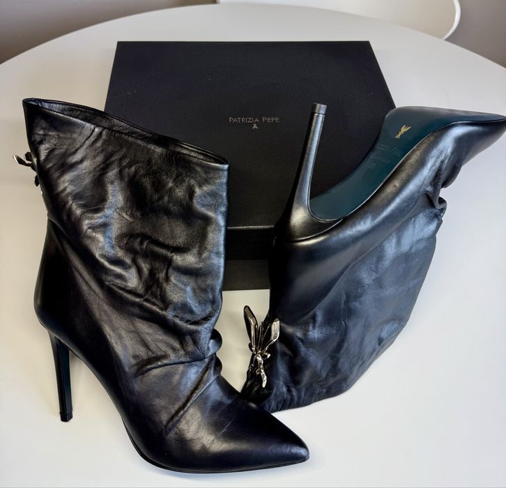 Ботильйони Patrizia Pepe оригінал натураль шкіра купув за 400€ нові 39