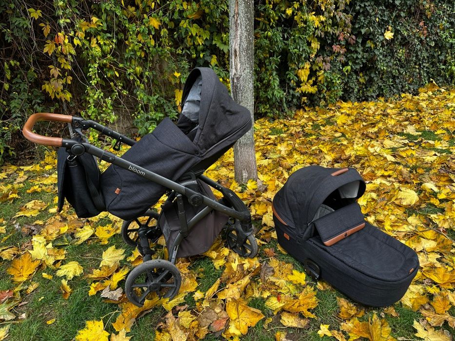 Wózek 2w1 Roan grafit z brązem