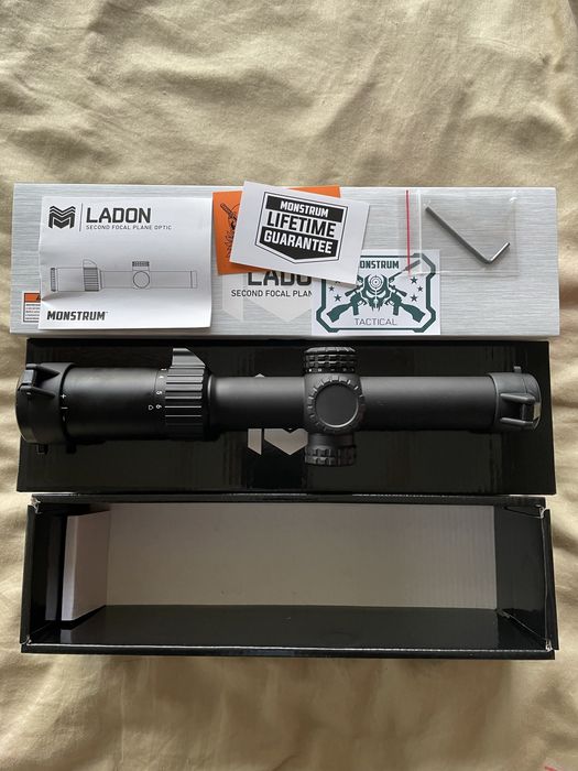 Оптичний приціл MIONSTRUM TACTICAL Inc 1-6x24mm 30mm