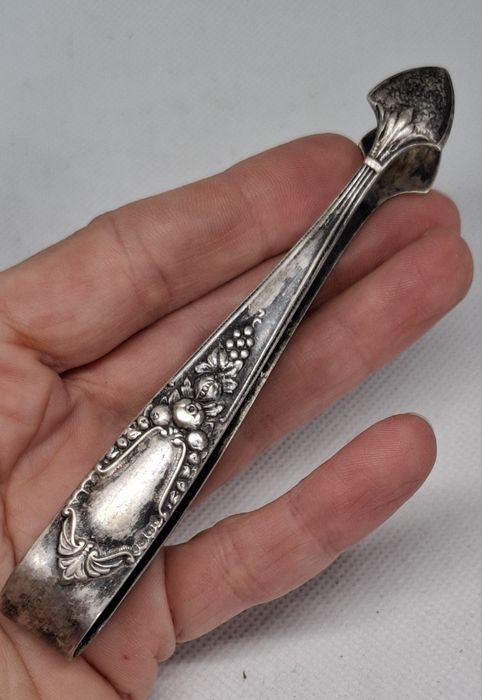 Щипцы для сахара посеребрение винтаж