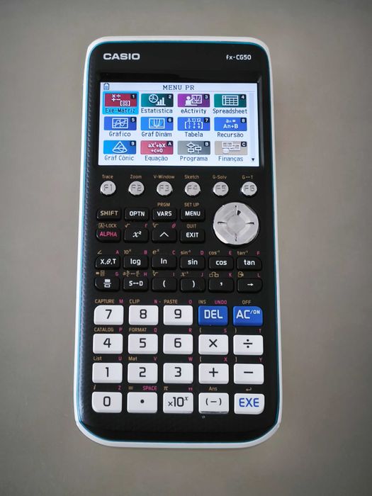 Calculadora Gráfica CASIO FX-CG50, OS atualizado e como nova