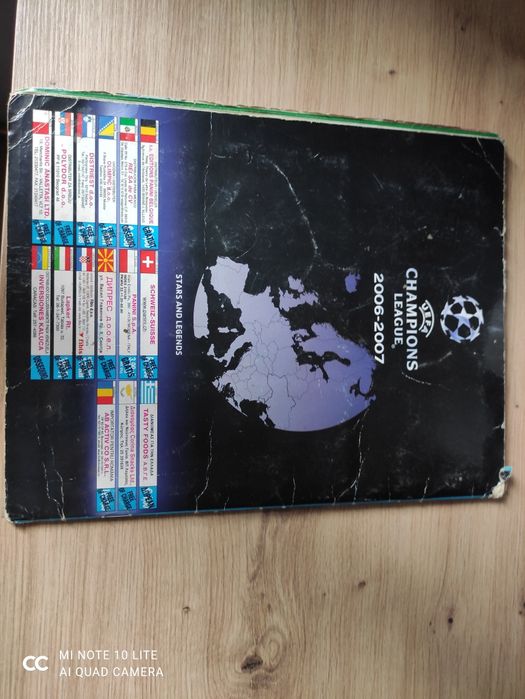 Album UEFA Champions League 2006/07 Panini kompletny 100%