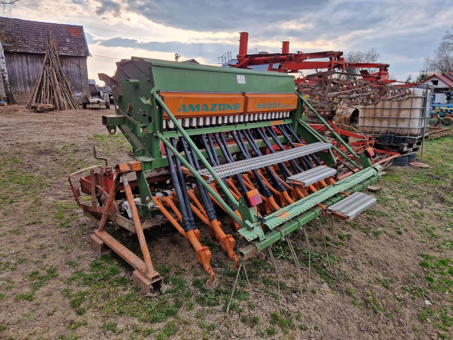 Agregat uprawowo-siewny 2.5m Amazone AD251 Special Kuhn HR 250