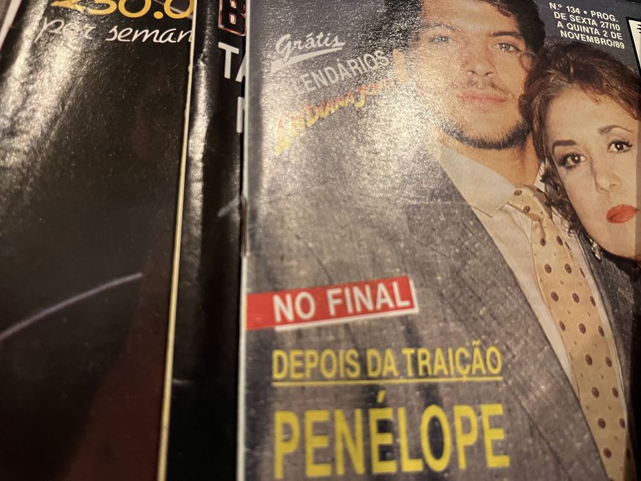 Revistas TvGuia 118, a 121/131,133,,134…,139.
