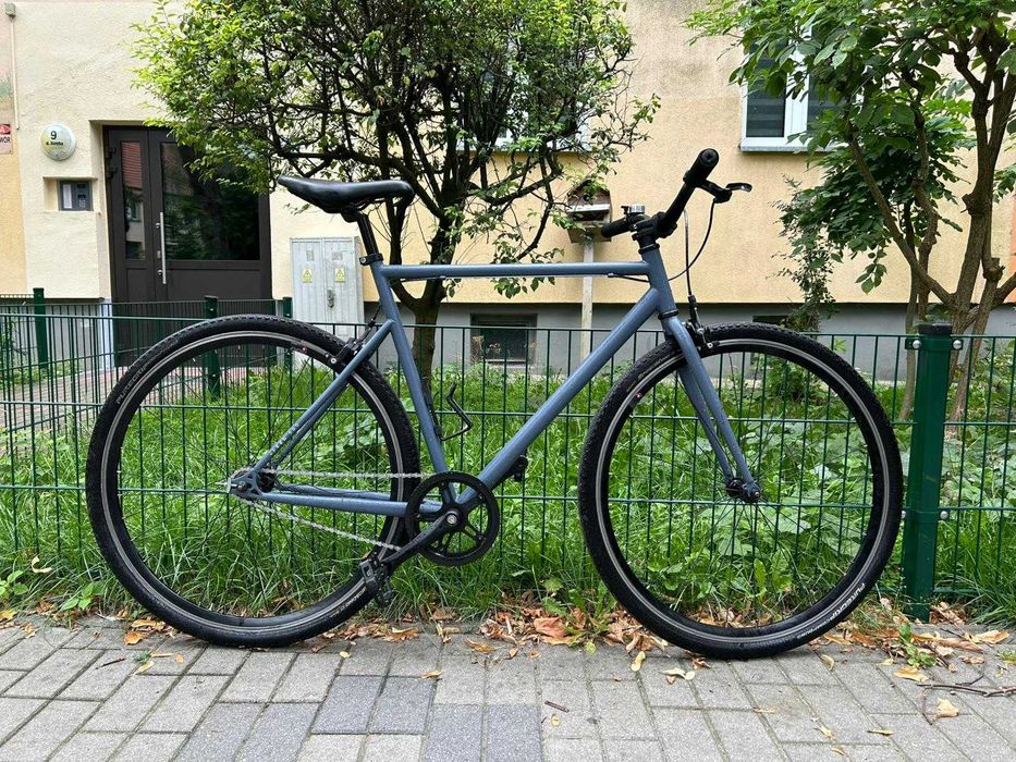 Rower na dojazdy do pracy - Elops Single speed 500