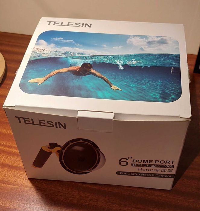 Cúpula para GoPro 8 c/todos os acessórios